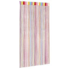 Vidaxl Zavese iz nitk 2 kosa 140x250 cm večbarvne barve