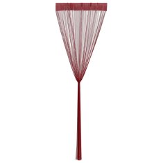 Vidaxl Zavese iz nitk 2 kosa 140x250 cm bordo barve