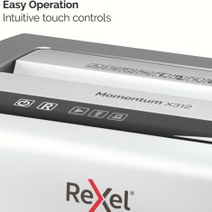 Vidaxl Uničevalnik papirja Momentum X312 P3