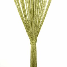 Vidaxl Zavese iz nitk 2 kosa 140x250 cm zelene barve