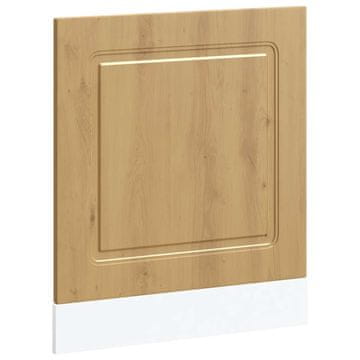 Vidaxl Plošča za pomivalni stroj Kalmar artisan hrast 60x1,5x57 cm