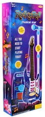 RAMIZ Otroška električna kitara z mikrofonom in ojačevalnikom