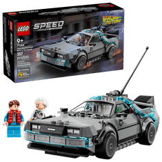 Speed Champions 77256 Time Machine from Back to the Future (Časovni stroj iz Nazaj v prihodnost)