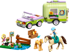 LEGO Friends 42695 Horse & Baby Foal Trailer