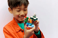 LEGO Minecraft 21583 Steve's Taiga Adventure (Stevova pustolovščina v tajgi)