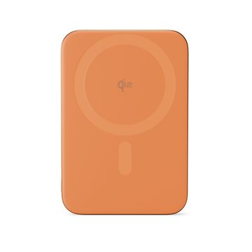 EPICO UltraPack Slim EM51 polnilna baterija, 5000 mAh, MagSafe, Qi2, oranžna