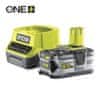 RYOBI RC18120-150 18V ONE+ komplet baterije 5,0Ah + hitrega polnilnika