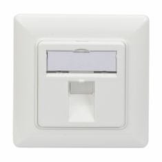 Digitus podometna vtičnica 1x RJ45 kotna 80x80 DN-93811