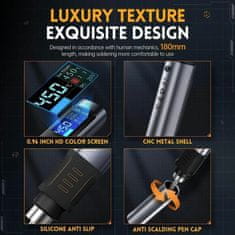 FNIRSI prenosni spajkalnik TipC 100W HS-02B