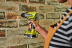 RYOBI R18PD3-242S 18V ONE+ akumulatorski udarni vrtalnik + 2x baterija (2,0Ah in 4,0Ah baterija) + polnilnik + GRATIS set nastavkov RAK31MSD