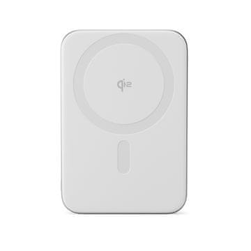 EPICO UltraPack Slim EM51 polnilna baterija, 5000 mAh, MagSafe, Qi2, srebrna