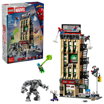 LEGO Marvel 76342 Spider-Man vs. Mysterio: Daily Bugle