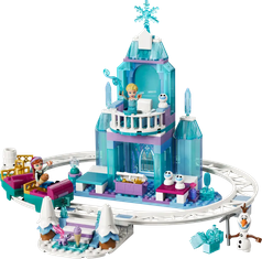 LEGO Disney Princess 43281 Elsa's Ice Castle & Snow Ride Adventure