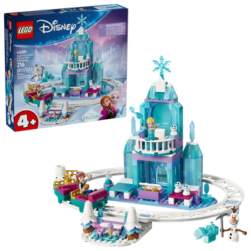 LEGO Disney Princess 43281 Elsa's Ice Castle & Snow Ride Adventure