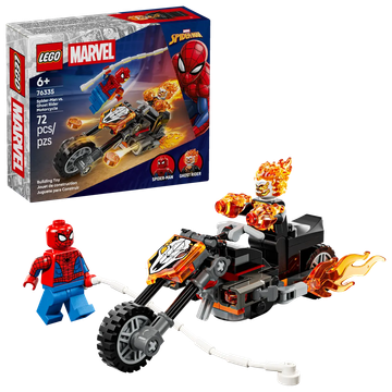 LEGO Marvel 76335 Spider-Man vs. Ghost Rider Motorcycle (Spider-Man proti Ghost Riderju na motorju)