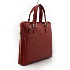 Vera Pelle Torbice poslovne torbice rdeča VP805