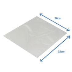 Esperanza  VREČKE ZA VAKUUMSKO PAKIRANJE HRANE 20x25CM 50 KOSOV