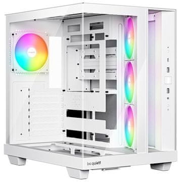 Be quiet! Light Base 500 LX računalniško ohišje, midi-ATX, RGB, belo (BGW86)