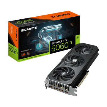 Gigabyte GeForce RTX 5060 Ti GAMING OC grafična kartica, 8GB GDDR7 (GV-N506TGAMING OC-8GD)
