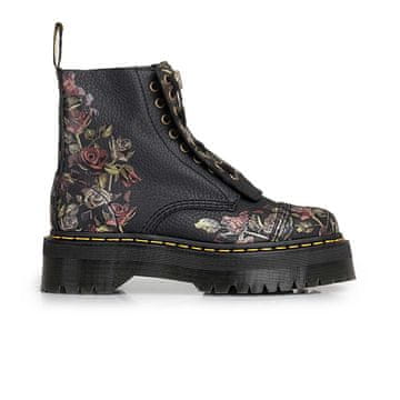 Dr. Martens Škornji elegantni čevlji Decayed Roses Classic Tumbled Nappa