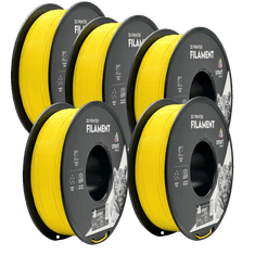 Smart Print 5x HS‑PLA Rumena Filament 1.75 mm - Smart Print Visoko Hitrostni Filament za 3D Tisk (1kg Kolut)