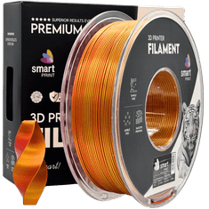 Smart Print 5x Silk PLA Dvojna Barva rdeča zlata filament 1.75mm - Smart Print Sijajni Filament za 3D Tisk (1kg Kolut)