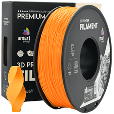 Smart Print 5x TPU Oranžna Filament 1.75 mm - Smart Print Fleksibilni Filament za 3D Tisk (1 kg Kolut)
