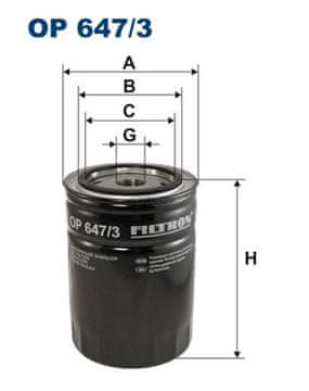 shumee OLJNI FILTER OP6473 FILTRON