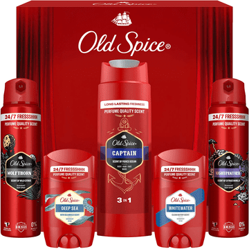 Old Spice Moški kozmetični set Discovery Box 650 ml