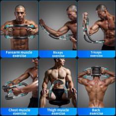 Smania TorsoMax naprava za moč rok in prsnega koša, Fitnes naprava za prsi, hrbet in noge, Fitnes pripomoček | torsomax_TQ110