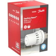 DANFOSS Termostatska glava React M30x1.5, Tekoč. 8–28 C, vgrajeno tipalo 015G3030