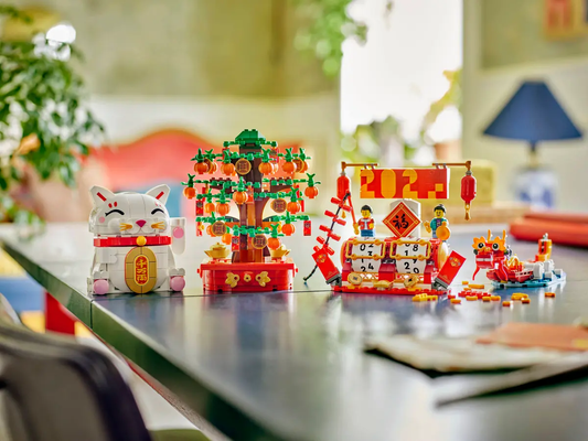 Podrobnosti LEGO mačke sreče