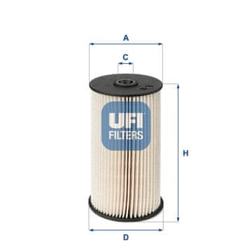 UFI 26.007.00 FILTER GORIVA