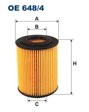 Filtron OLJNI FILTER OPEL ASTRA F 91> 1.7 DTI