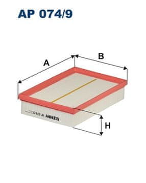 shumee ZRAČNI FILTER AP0749 FILTRON