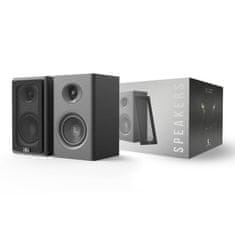 Manta Laudberg XS1B 2.0 Bluetooth računalniški zvočniki, črni, 80 W, daljinski upravljalnik, HDMI, ARC, USB, DAC