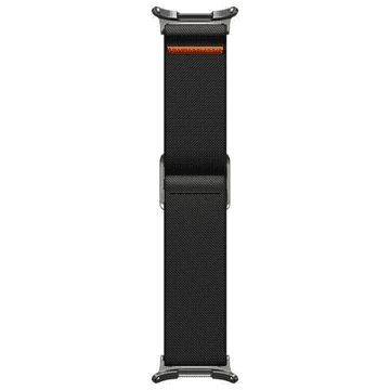 Spigen Silikonski pašček za uro Samsung Galaxy Watch Ultra 47 mm - črn
