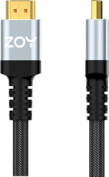 Zoy Kabel HDMI - HDMI 1.8m črn (ZCH18)
