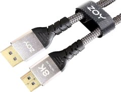Zoy Kabel DisplayPort - DisplayPort 1,8m siv (ZCD18)