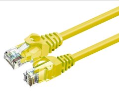 Zoy Kabel Ethernet Cat. 6 UTP CCA rumen 0,5m ZCR05Y