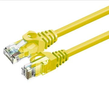 Zoy Kabel Ethernet Cat. 6 UTP CCA rumen 0,5m ZCR05Y