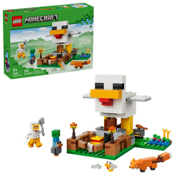 LEGO Minecraft 21585 Farma piščancev