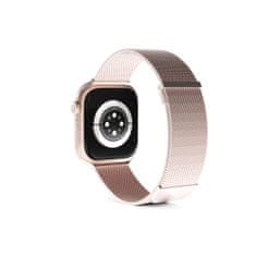 EPICO Milanese+ pašček za Apple Watch 38/40/41 mm, roza