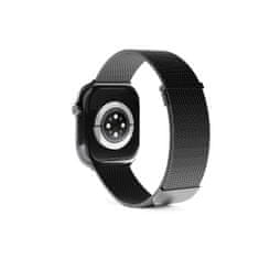 EPICO Milanese+ pašček za Apple Watch 38/40/41 mm, temno siv