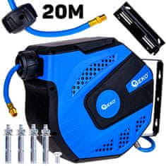 GEKO Stenska kompresorska izvlečna cev na kolutu 20m 17Bar