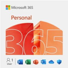 Microsoft Microsoft 365 Personal programska opema, 1-letna naročnina, SLO (EP2-32463)
