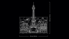 LEGO Architecture 21064 Pariz – mesto ljubezni