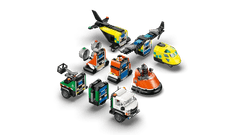 LEGO City 60505 Airplane, Service Truck & Hovercraft Remix