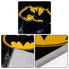 sarcia.eu Batman Hitro sušeča plažna brisača, kopalna brisača, 100% bombaž, 70x140 cm OEKO-TEX