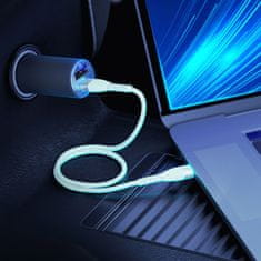 3MK Hiter LED avtomobilski polnilnik, 2 vrata - PD QC PPS USB-C USB-A - 3mk Hyper Car Charger 100W